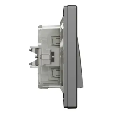 Выключатель Schneider Electric 1-кл. внутр. IP44 "ASFORA" антрацит (C3) 