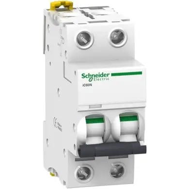 Автоматический выключатель Schneider Electric 2-п. IC60N 50А С (6кА) (C2)