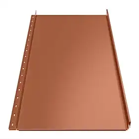 Клікфальц RUUKKI Classic (С,М) R50 Plus Pural mat BT 0,50 мм RR750 Цегляно-червоний