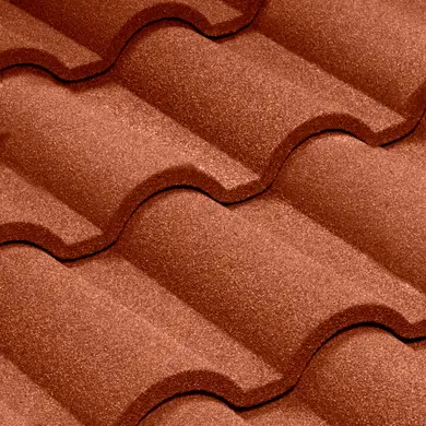 Композитна черепиця QueenTile Verona Terracota