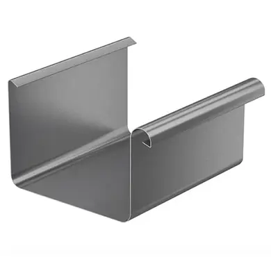 Желоб 4 м.п. Galeco BEZOKAPOWY система 125/70х80 RAL 7015 Графитовый
