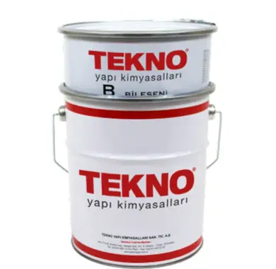 Аэродромный полиуретановый герметик для швов TEKNO Teknopoliderz 2K 10 кг, Черный