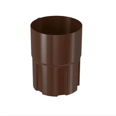 Муфта труби BRYZA BRYZA STAL система 125/90 Коричневий (RAL 8017)