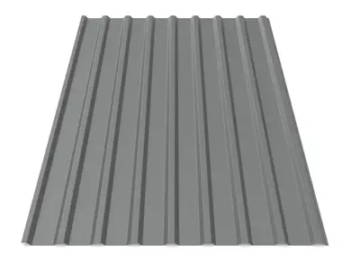 Профнастил Зартмет ПС-20/ПК-20 Sq mat Dongbu Корея 0.50 mm RAL 7024 Сірий