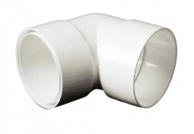 Колено с двумя раструбами ProAqua система 125/90, 87,5° RAL 9010 Белый