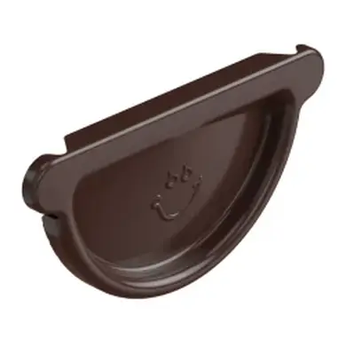 Заглушка універсальна Galeco Stal система 120/90 RAL 8019 Темно-коричневий