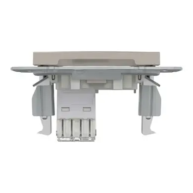 Розетка Schneider Electric комп. RJ-45 кат.6 UTP внутр. "ASFORA бронза (C3)