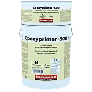 Эпоксидная грунтовка на водной основе Isomat EPOXYPRIMER-500 Комплект (А+В) 20 кг, светло-желтый