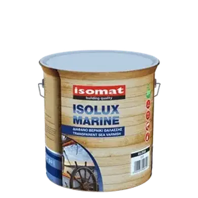 Яхтовий лак для деревини Isomat ISOLUX-MARINE 2,5 л, прозорий