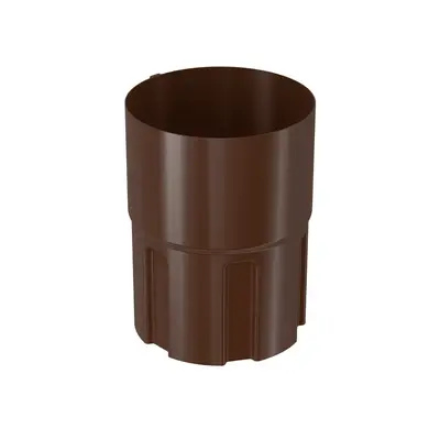 Муфта труби BRYZA BRYZA STAL система 150/100 Коричневий (RAL 8017)