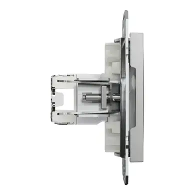 Розетка Schneider Electric комп. RJ-45 внутр. "ASFORA" без рамки алюм. (C1) 