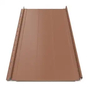 Кликфальц Tile "Трапеция" матполиэстер U.S.Steel 0.45 mm RAL 8004 Терракота