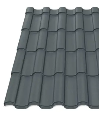 Металочерепиця Зартмет Sapfir 30 матполіестер UKR Metal Україна 0,45мм RAL 7016 Графіт
