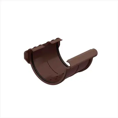 Муфта ринви Galeco PVC система 130/80 RAL 8017 Шоколадно-коричневий