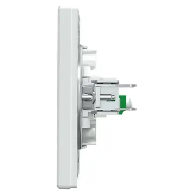 Розетка Schneider Electric волоконно-оптическая дуплекс, белая 