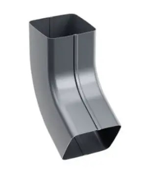 Зливне коліно Flamingo IQ система 135/80 RAL 7016 Антрацит