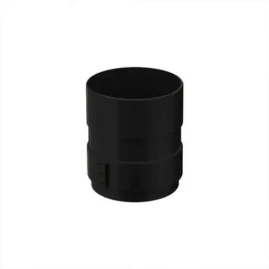 Муфта трубы Galeco PVC система 110/80 RAL 9005 Черный