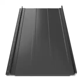 Клікфальц Tilе "Трапеція" поліестер U.S.Steel 0.50 mm RAL 9005 Чорний