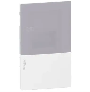 Щит пластиковый Schneider Electric ЩРВ-П-4 мод встраив.уст. IP40 дымч. дверь Resi9 (C3)