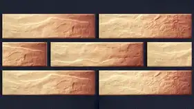 Фасадна термопанель з клінкерною плиткою КерамТерм Cerrad Гобі 80 Neopor EPS 120