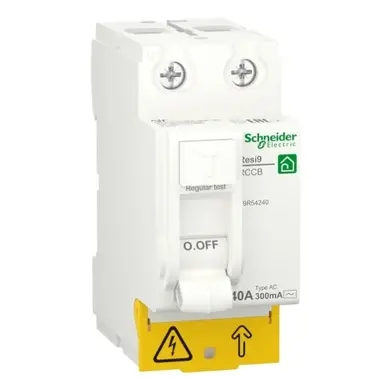 Дифференциальный реле Schneider Electric 2-п. RESI9 40A  АС 300mA (C2)