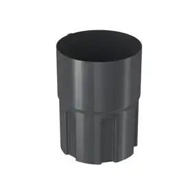 Муфта трубы BRYZA BRYZA STAL система 125/90 Графит (RAL 7021)