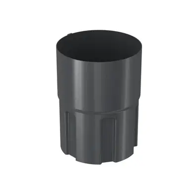 Муфта трубы BRYZA BRYZA STAL система 125/90 Графит (RAL 7021)