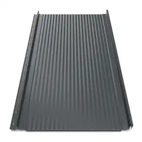 Кликфальц Tile "Волна" полиэстер U.S.Steel 0.50 mm RAL 7016 Графит
