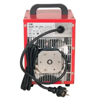 Тепловентилятор INELCO Neutral 2кВт, червоний