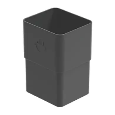 Муфта труби Galeco PVC² система 135/70х80 RAL 7021 Графітовий