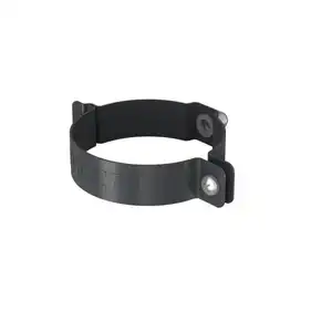 Хомут труби BRYZA BRYZA STAL система 125/90 Графіт (RAL 7021)