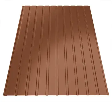 Профнастил Tile С-8 полиэстер U.S.Steel 0.45 mm RAL 8004 Терракота