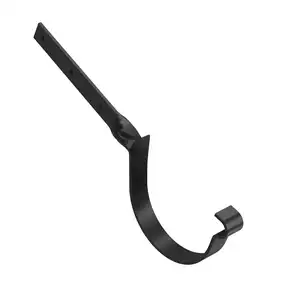 Кронштейн ринви зігнутий BRYZA BRYZA STAL система 150/100 Чорний (RAL 9005)