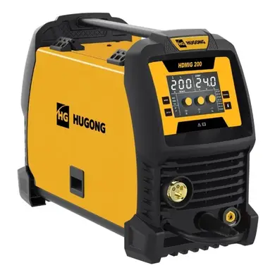 Полуавтомат сварочный HUGONG HDMIG 200 LCD MIG/MAG/MMA/TIG, 230В