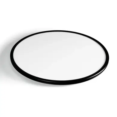 LED Cвітильник Videx з декоративною підсвіткою DL5R 44W 3000K-4000K-5000K Black (VL-DL5R-44CB)