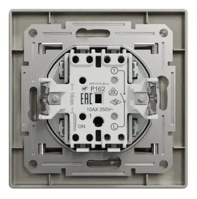 Выключатель Schneider Electric 1-кл. внутр. "ASFORA" бронза (C1) 