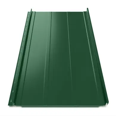 Кликфальц Tile "Трапеция" полиэстер SeAH 0.45 mm RAL 6005 Зеленый