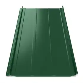 Кликфальц Tile "Трапеция" полиэстер SeAH 0.45 mm RAL 6005 Зеленый