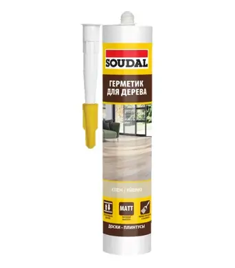 Герметик для дерева Soudal клен /maple/ 280мл