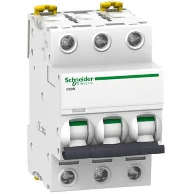 Автоматичний вимикач Schneider Electric 3-п. IC60N 16A B (6кА) (C2)