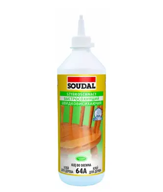 Клей для дерева еxpress Soudal 64А PVAC D2 0.25кг