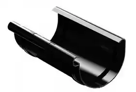 З'єднувач ринви ProAqua система 125/90 RAL 9005 Чорний