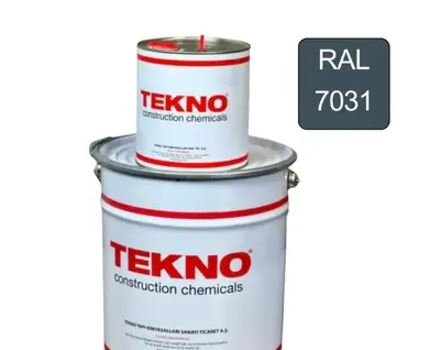 Епоксидна наливна підлога TEKNO Teknobond 500 Комплект (А + В) 20 кг, RAL 7031