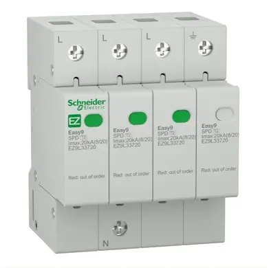 Устройство защиты от импульсного напряжения Schneider Electric 3Р+N/20кА/10кА/1,3кВ