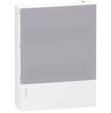 Щит пластиковый Schneider Electric ЩРН-П-24 мод внешн.уст. IP40 дымч. дверь Resi9 (C1)