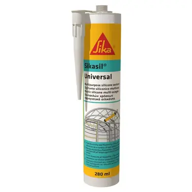 Силиконовый герметик Sika Sikasil Universal 280 мл, бесцветный