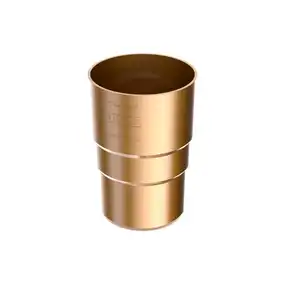 Муфта трубы BRYZA система 125/90 Медный (62-137)