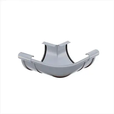 Кут зовнішній Galeco PVC система 150/100 90° RAL 7038 Світло-сірий 