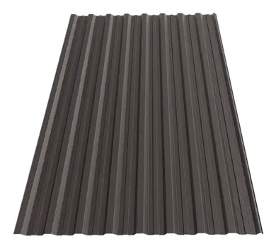 Профнастил Tile Н-20/С-20 матполиэстер Arcelor Mittal 0.50 mm RAL 8019 Коричневый