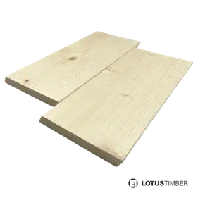 Фасадная доска Eco Эстонская Ель LotusTimber 18х145, 3,0х4,2 м  сорт А